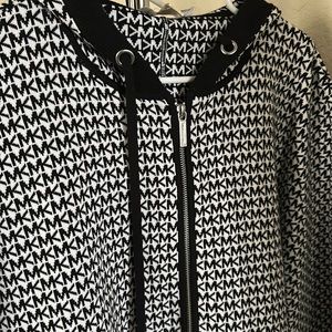 Michael Kors hooded poncho
